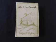 RUDYARD KIPLING: ABAFT THE FUNNEL, New York, Doubleday Page & Co, 1909, 1st authorised edition,