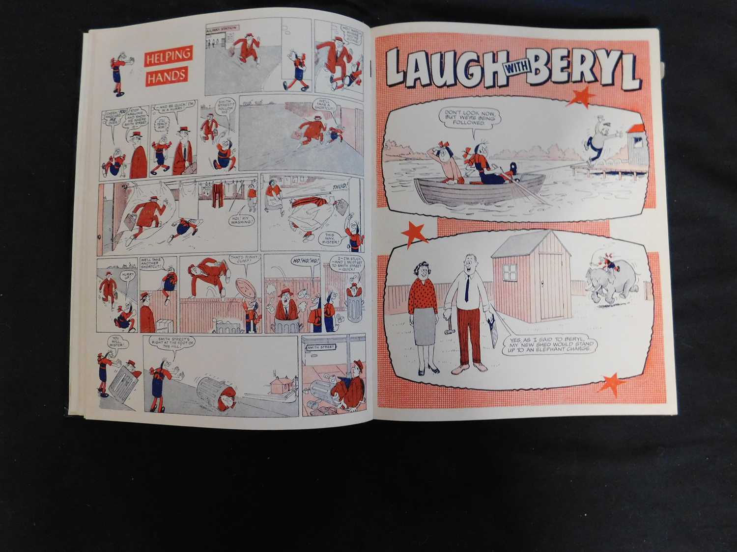 BERYL THE PERIL, [1959], 1973 annuals, 1st work 4to, original pictorial boards, very fine condition, - Image 5 of 5