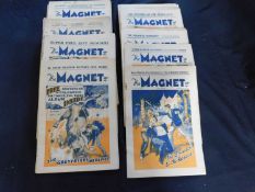 FRANK RICHARDS: THE MAGNET, 1933-34, nos 1322-1367, lacking 1332 and 1333 only, 4to, original
