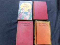 P G WODEHOUSE: 4 titles: BIG MONEY, London, Herbert Jenkins, 1931, 1st edition, 6pp adverts at