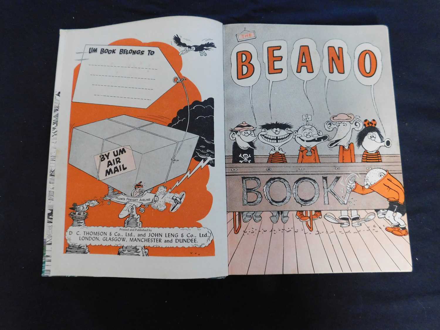 THE BEANO BOOK, [1961-62], 4to, original pictorial laminated boards, both very fine condition (2) - Image 4 of 5