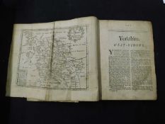 ROBERT MORDEN: [A NEW DESCRIPTION AND STATE OF ENGLAND] [London 1701], Yorkshire section, 2 engraved