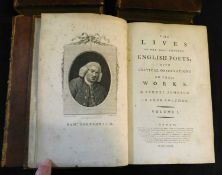 SAMUEL JOHNSON: THE LIVES OF THE MOST EMINENT ENGLISH POETS WITH CRITICAL OBSERVATIONS ON THEIR