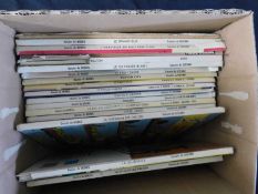 Box: MORRIS GOSCINNY LUCKY LUKE TITLES, 18 assorted French language, 4to, hardback titles