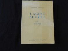 GRAHAM GREENE: L'AGENT SECRET, trans Marcelle Sibon, Paris, Editions du Seuil [1948], (110), 1st