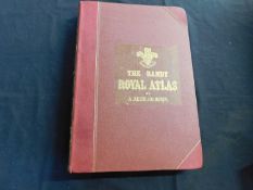 ALEXANDER KEITH JOHNSTON: HANDY ROYAL ATLAS OF MODERN GEOGRAPHY: Edinburgh and London, 1897 with