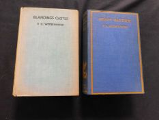 P G WODEHOUSE: 2 titles: HEAVY WEATHER, London, Herbert Jenkins, 1933, 1st edition, 8pp adverts at