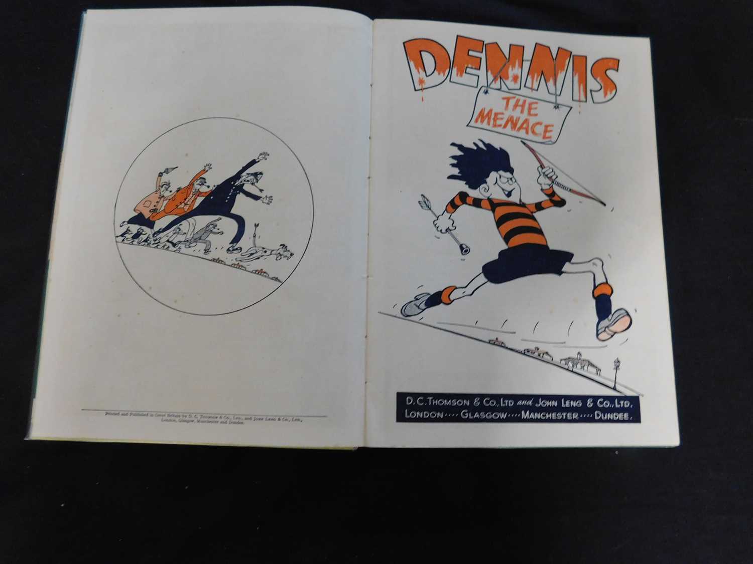 DENNIS THE MENACE, [1956], 4to, original pictorial boards, very fine condition, scarce thus - Image 2 of 3