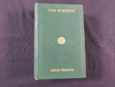 HUGH WALPOLE: THE FORTRESS, London, MacMillan, 1932, 1st edition, signed and inscribed, original