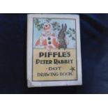 ANON: PIFFLE'S PETER RABBIT DOT DRAWING BOOK, Philadelphia, Henry Altemus, 1920, 1st edition,