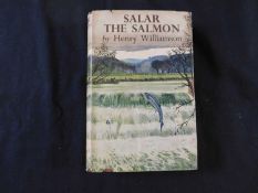 HENRY WILLIAMSON: SALAR THE SALMON, London, Faber & Faber, 1935, 1st edition, original cloth, d/w (