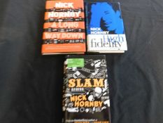 NICK HORNBY: 3 titles: HIGH FIDELITY, London, Victor Gollancz, 1995, 1st edition, signed, original