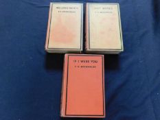 P G WODEHOUSE: 3 titles: IF I WERE YOU, London, Herbert Jenkins, 1931, 1st edition, 8pp adverts at