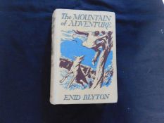 ENID BLYTON: THE MOUNTAIN OF ADVENTURE, ill Stuart Tresilian, London, MacMillan, 1949, 1st