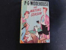 P G WODEHOUSE: THE MATING SEASON, London, Herbert Jenkins [1949], 1st edition, 2pp adverts at end,