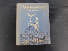 SIR JAMES MATTHEW BARRIE: PETER PAN AND WENDY, ill Gwynedd M Hudson, Hodder & Stoughton for Boots,