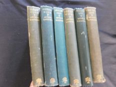 ARTHUR RANSOME: 12 titles: MISSEE LEE, London, Jonathan Cape, 1941, 1st edition, original cloth + 11
