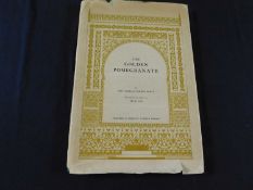 JOHN CHARLES EDWARD BOWEN: THE GOLDEN POMEGRANATE, A SELECTION FROM THE POETRY OF THE MOGUL EMPIRE