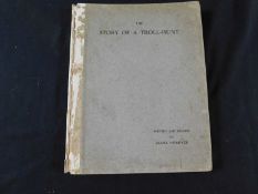 JAMES MCBRYDE: THE STORY OF A TROLL-HUNT, preface Montague Rhode James, Cambridge, The University