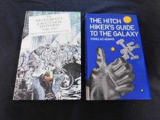 DOUGLAS ADAMS: 4 titles: THE HITCH-HIKERS GUIDE TO THE GALAXY, London, Arthur Parker, 1979, 1st