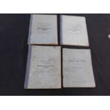 Packet: 3 Royal Air Force notebooks for workshop and laboratory records plus Royal Air Force