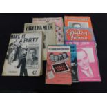 Box: Circa 100 items vintage sheet music