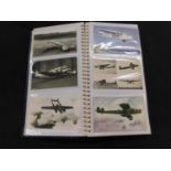 Modern Album circa 90 assorted aviation picture postcards including quantity of real photos