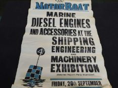 THE MOTOR BOAT, MARINE DIESEL ENGINES AND ACCESSORIES AT THE SHIPPING ENGINEERING AND MACHINERY