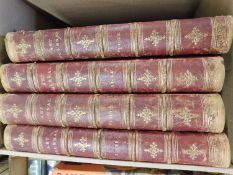 Box: Art journal 1851-52, 1854-55, 4 vols, mixed condition