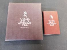 CHAUCER AND THE CANTERBURY TALES, set of 36 1st edition proof set medallions, circa 1970, in