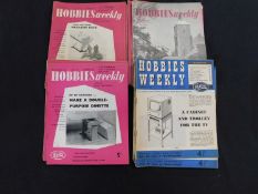 Packet: Hobbies Weekly, 50 assorted issues 1959-62