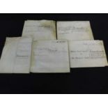 Box: 18 vellum and other Saxmundham interest documents, 1819-1911