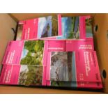 2 boxes: set of 204 Ordnance Survey Landranger maps