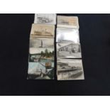 Box: Circa 200 picture postcards including a good quantity of nautical