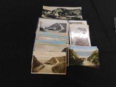 Box: 140 plus picture postcards as removed from 2 modern albums mainly East and West Runton