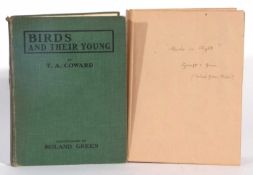 Ornithological interest – duplicate set of 2 books - “Birds and their young” 1st edition 1923 by T.