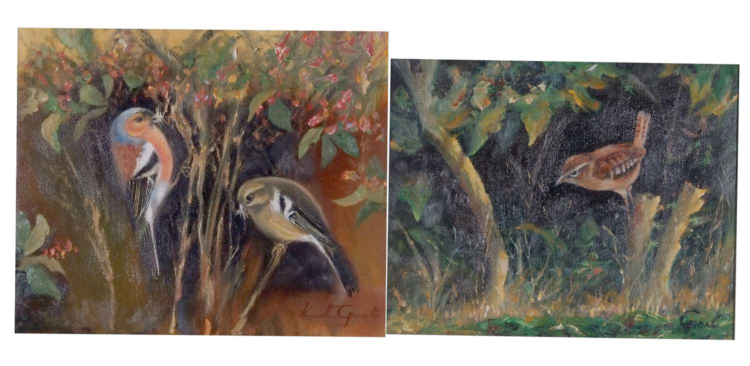 Kenneth Grant (British, 20th century), A pair of garden bird studies, one of a Dunnock perched, (2), - Image 5 of 5