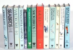 Ornithological book interest – large quantity of 11 helm publisher ornithological bird books and