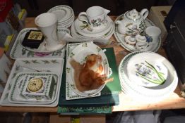 A GOOD QUANTITY OF PORTMEIRION BOTANIC GARDEN PATTERN TEA AND TABLE WARES