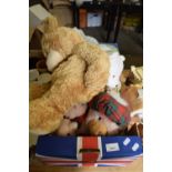 BOX OF VARIOUS ASSORTED SOFT TOYS