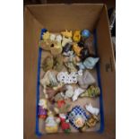 BOX OF VARIOUS ASSORTED TEDDY BEAR AND ANIMAL ORNAMENTS