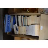 ONE BOX ASSORTED BOOKS
