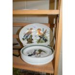 COLLECTION OF BIRDS OF BRITAIN PLATE BY PORTMEIRION