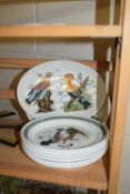 COLLECTION OF BIRDS OF BRITAIN PLATE BY PORTMEIRION
