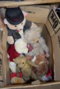 COLLECTION OF VARIOUS ASSORTED MODERN TEDDY BEARS TO INCLUDE KEEL CHARLIE BEAR AND OTHERS