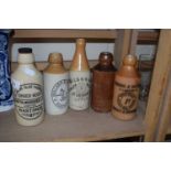 MIXED LOT: GINGER BEER BOTTLES