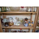 MIXED LOT: VARIOUS VICTORIAN AND LATER JUGS