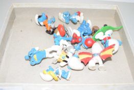 COLLECTION OF SMURF FIGURES