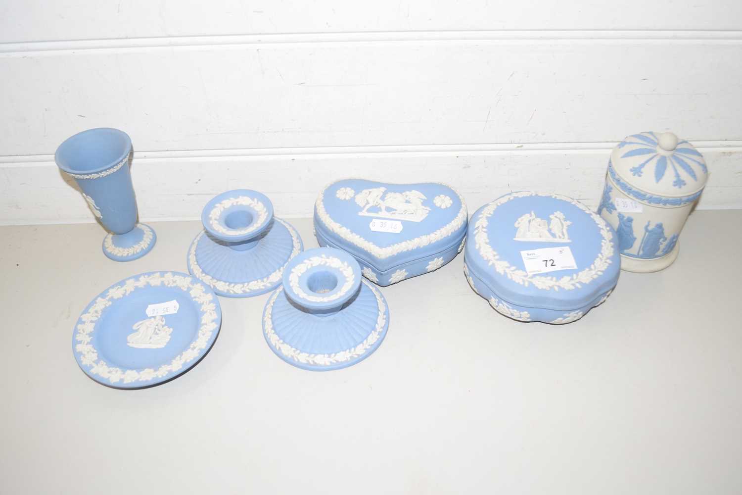 COLLECTION OF VARIOUS WEDGWOOD JASPER WARES