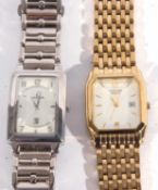 Lot of two gents wristwatches, one Quartz Citizen with original box and spare links, the other a
